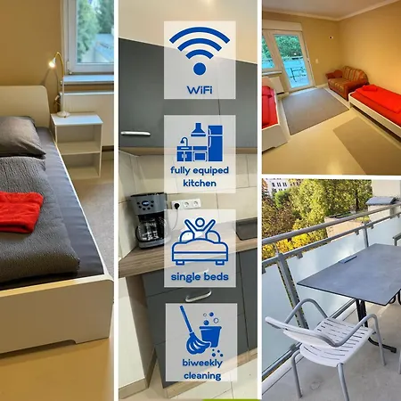 3raumwohnung Mit Balkon In Leipzig Nord Bmw, Amazon, Messe & Porsche شقة